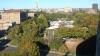 An aerial view of a park